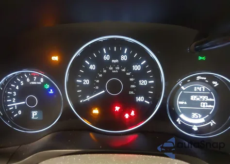 2016 Honda Hr-V Ex-L z USA, uszkodzony, nr VIN 3CZRU6H70GM765064